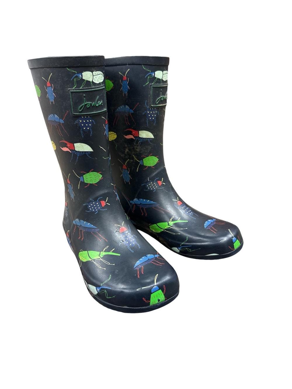 Joules Kids Bug Print Rain Boots